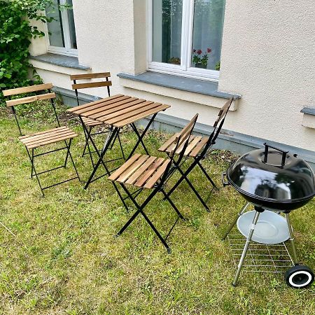Wohlfuehl-Oase Mitten In Der Stadt - Garten, Grill, Netflix Und Drucker Lipsia Esterno foto